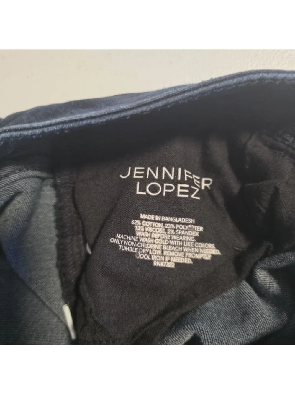 Jennifer Lopez Sculpt Skinny Jeans Denim Stretch Navy Blue Womens‎ 0 (28x28)